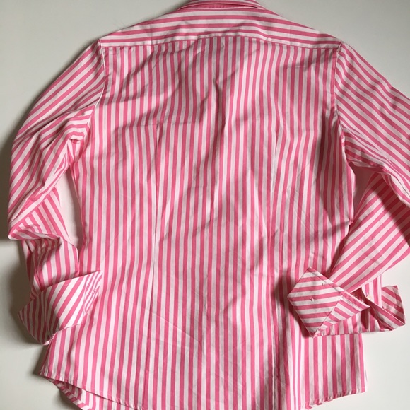 Pink striped Lilly Pulitzer button down - Picture 3 of 3